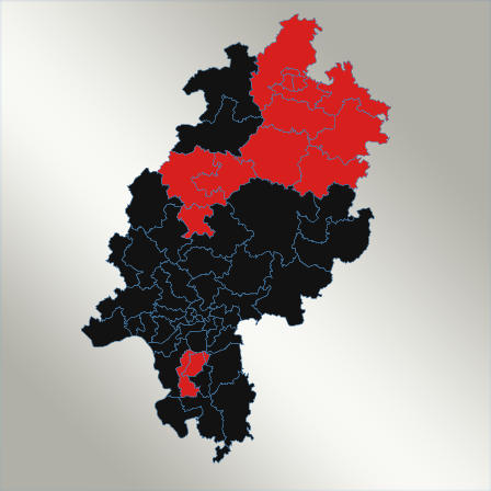 Ergebnisse in den Wahlkreisen